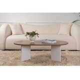 Hanah home sto za dnevnu sobu sable walnut white