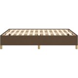  Posteljni okvir temno rjav 140x200 cm blago, (20725515) | Shoptok.si