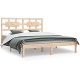  Posteljni okvir iz trdne borovine 150x200 cm, (20795147) | Shoptok.si