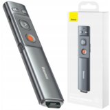  Baseus Orange Dot brezžični laserski kazalec za predstavitve - siv (brez baterij), (22006975) | Shoptok.si