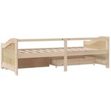 vidaXL Trosed z ležiščem in predali trdna borovina 90x200 cm | Shoptok.si