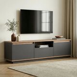 Kalune Design tv polica sentinel anthracite atlantic pine | Eponuda.com