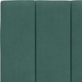  Okvir za krevet s uzglavljem tamnozeleni 180x200 cm baršunasti | shoptok.hr