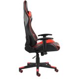 vidaXL Okretna igraća stolica crvena PVC | shoptok.hr