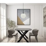  ITALUX PND-5578-1M-BK - Luster na sajli DEORE 1xE27/40W/230V crna | Eponuda.com