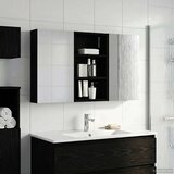  Komplet omaric za kopalnico z LED lučmi 3 pcs 90 x 10,5 x 50 cm, (5000246188) | Shoptok.si