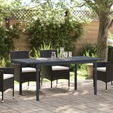vidaXL vrtna miza Temno siva Aluminij Velika Raztegljive mize | Shoptok.si