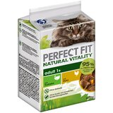 PerfectFIT Natural Vitality Adult 1+ - Piščanec in puran (6 x 50 g) Cene