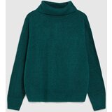 Marisse Green Turtleneck Sweater | Shoptok.si