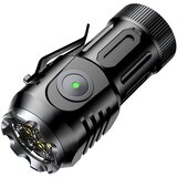 Mini LED baterija s magnetom - crna KP40057 | shoptok.hr