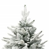  Umjetno božićno drvce sa snijegom zeleno 150 cm PVC i PE | shoptok.hr