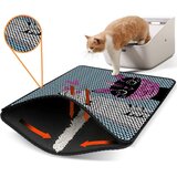 WALLXPERT WC pretinac za mačke Nrszn0204, 45 x 60 cm, Svijetloplava | Eponuda.ba