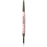Eveline Cosmetics Brow & Go! vodootporna olovka za obrve sa četkicom 2 u 1 nijansa Taupe 4 g