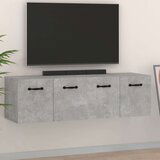  Zidni ormarići 2 kom boja betona 80x35x36 5cm konstruirano drvo | shoptok.hr