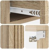 Stolna montirana na zid Hrast sonoma 87,5 x 34,5 x 17 cm | shoptok.hr