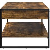  Stolić za kavu Dimni hrast 80 x 50 x 40 cm Konstruirano drvo | shoptok.hr