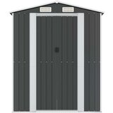 vidaXL Vrtno spremište antracit 192 x 440 x 223 cm pocinčani čelik | shoptok.hr