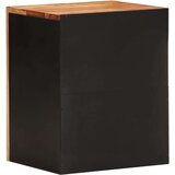 vidaXL Stenska kopalniška omarica 38x33x48 cm trden akacijev les | Shoptok.si
