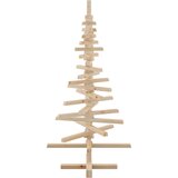  Drveno ukrasno božićno drvce 120 cm od masivne borovine | shoptok.hr