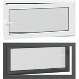  Prozor za podrum RISOR 120 x 60 cm PVC i staklo Antracit | Eponuda.com