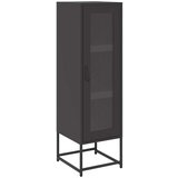 vidaXL Visoka omara črna 36x39x123 cm hladno valjano jeklo, (21832174) Cene
