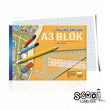 Scool Milimetarski blok A3 25l sc140 Cene