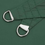  Jedro za sjenilo od sunca tamnozeleno 2x2x2 m 100% poliester oxford | shoptok.hr