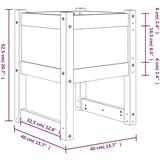  Sadilica 40 x 40 x 52 5 cm od masivne borovine | shoptok.hr