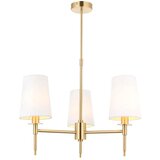  Endon 99456 - Luster na šipci 3xE14/6W/230V zlatna/bela | Eponuda.com