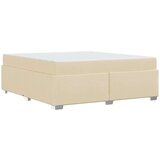  Okvir za krevet Krema 180 x 200 cm tkanina | shoptok.hr