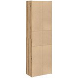  Visoka ploča Artisan hrast 60x32x190 cm izrađeno drvo | shoptok.hr