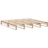  Okvir kreveta bez madraca 200 x 200 cm od masivne borovine | shoptok.hr