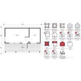 Male kuće Sauna kućica MODERNI PIHASAUNA 26 620 × 280 cm – bez završnog krovnog pokrova | shoptok.hr