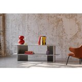 noo.ma Svijetlo sivi metalni regal 160x57x37 cm Hes – | shoptok.hr