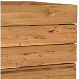  Povišena gredica 100 x 40 x 55 cm reciklirana tikovina i čelik | shoptok.hr