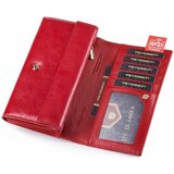 Peterson Denarnice PTNPL411RED39113 Rdeča | Shoptok.si