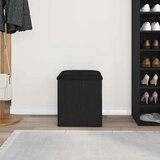  Klupa za pohranu Crni hrast 42 x 42 x 45 cm Konstruirano drvo | Eponuda.com