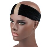 INF Žametni trak za oprijem lasulje - varno in udobno nošenje lasulje Black, (21669513) | Shoptok.si