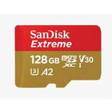 Sandisk 128GB Extreme (SDSQXAA-128G-GN6MA) memorijska kartica microSDXC class 10 Cene