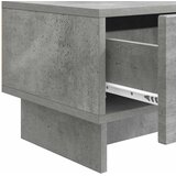 TV ormar Betonska siva 147 x 34,5 x 30 cm Konstruirano drvo | shoptok.hr
