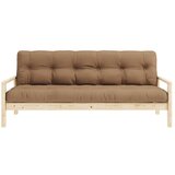 Karup Design Rjava raztegljiva sedežna garnitura 205 cm Knob – Cene