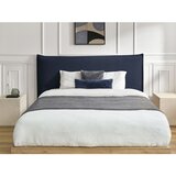 Bobochic Paris Modra oblazinjena oblazinjena/iz iverne plošče zakonska postelja s prostorom za shranjevanje z letvenim dnom 180x200 cm Charlie – | Shoptok.si