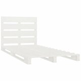  Okvir za krevet od borovine bijela 90x190 cm jednokrevetni | shoptok.hr
