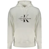 MEN'S WHITE ZIPLESS SWEATSHIRT