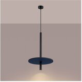Sollux Temno modra/bež kovinska viseča svetilka ø 30 cm Rilu – | Shoptok.si