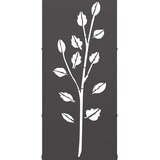  Stalak za drva crni 40x30x80 cm hladno valjani čelik | shoptok.hr