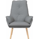  Fotelja Svijetlo siva 69 x 74 x 93 cm Tkanina i šperploča | shoptok.hr