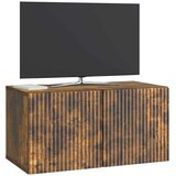 TV Omarica za TV, ki jo lahko montiraš na steno Dimljen hrast, (5000210489) | Shoptok.si