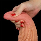 Lovetoy Dual Layered Platinum Silicone Nature Tongue 10" | shoptok.hr
