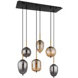 Globo Visilica Blacky (40 W, D x Š x V: 800 x 340 x 1.200 mm, Crna, E27) Cijene